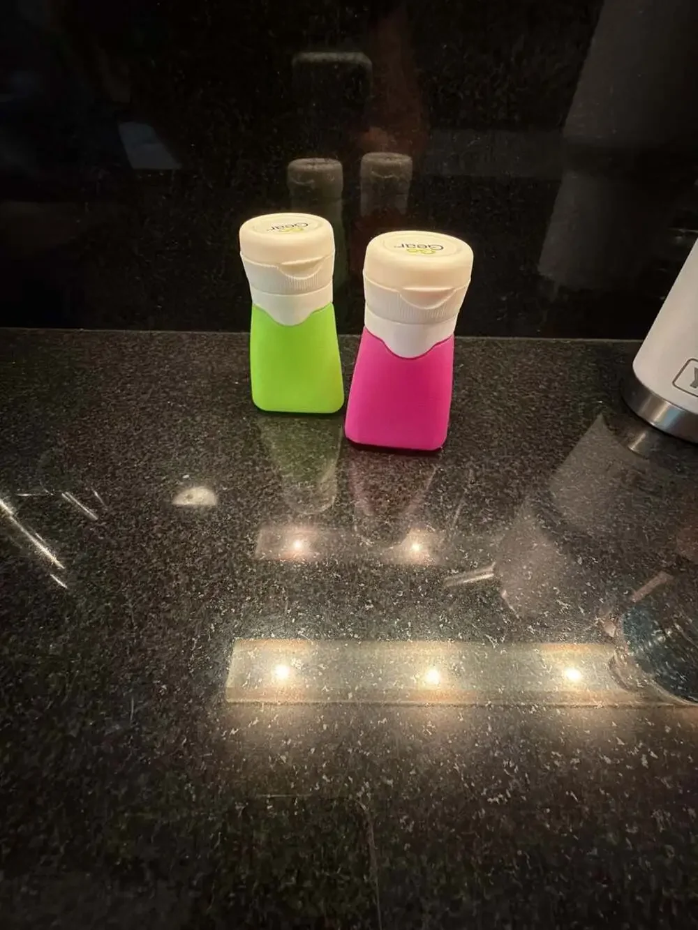 Go Gear Silicone Squeeze Travel Bottles 2 fl oz Set of 2